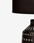 Luna Lavishness Table Lamp - Black