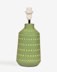 Luna Lavishness Table Lamp - Frost Green