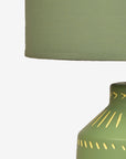 Luna Lavishness Table Lamp - Frost Green