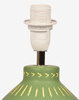 Luna Lavishness Table Lamp - Frost Green