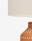 Luna Lavishness Table Lamp - Orange