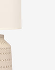 Luna Lavishness Table Lamp - Off White