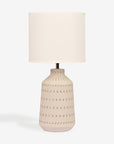 Luna Lavishness Table Lamp - Off White