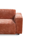 Starlight Sparkle 3 Seater Sofa - Dusty Rose Brown
