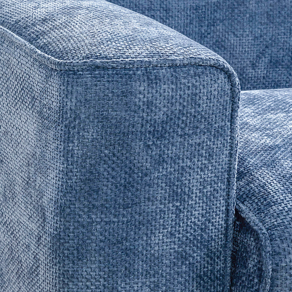 Starlight Sparkle 3 Seater Sofa - Blue