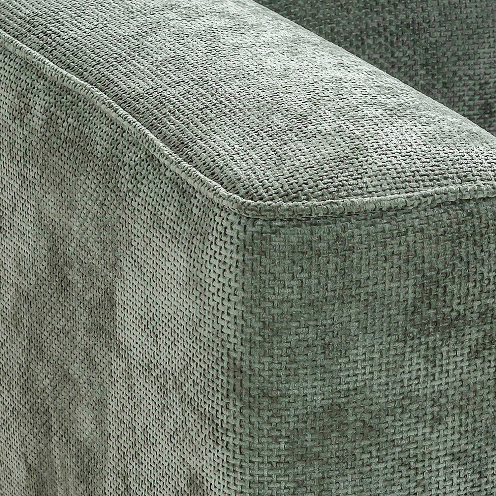 Starlight Sparkle 3 Seater Sofa - Green