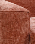 Starlight Sparkle 3 Seater Sofa - Dusty Rose Brown