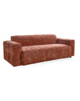 Starlight Sparkle 3 Seater Sofa - Dusty Rose Brown