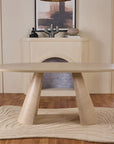 Andrew Hughes 6 Seater Dining Table - White Oak
