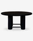 Elysianis Leewell 6 Seater Dining Table - Black