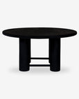 Elysianis Leewell 6 Seater Dining Table - Black
