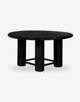 Elysianis Leewell 6 Seater Dining Table - Black