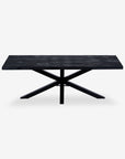Avrelle Jewel 6 Seater Dining Table - Black