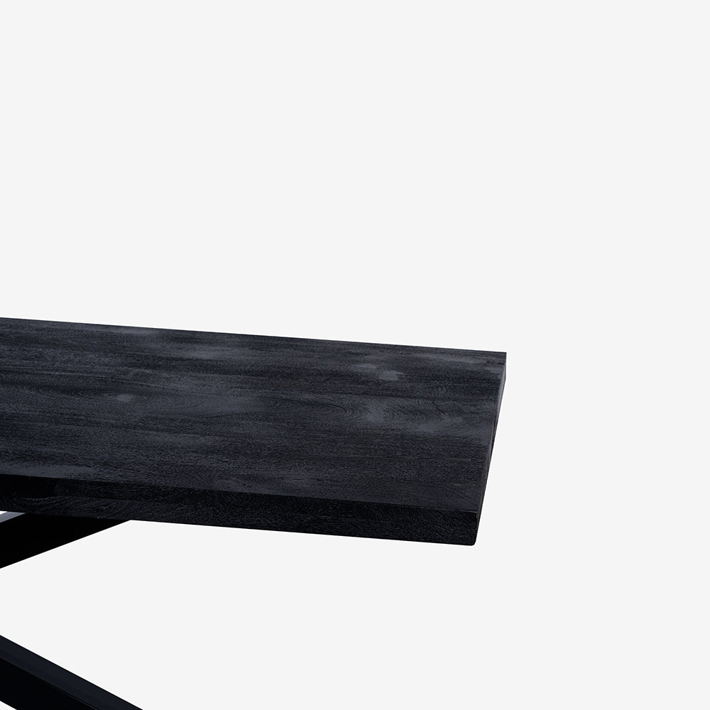 Avrelle Jewel 6 Seater Dining Table - Black