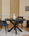 Vervella Shine 4 Seater Dining Table - Black
