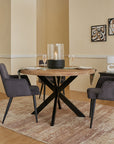 Vervella Shine 4 Seater Dining Table - Limewash