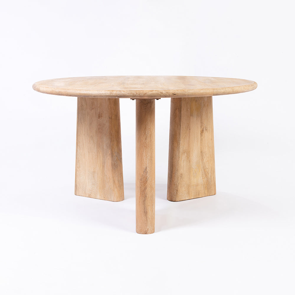 Perivelle Grace 4 Seater Dining Table - Limewash