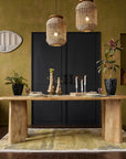 Serenzia Franz 6 Seater Dining Table - Limewash