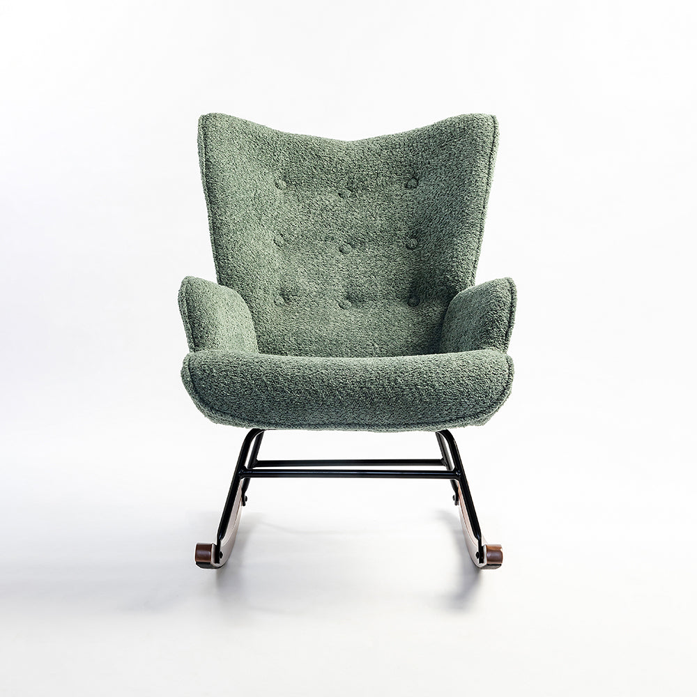 Nexora Prime Rocking Chair - Green