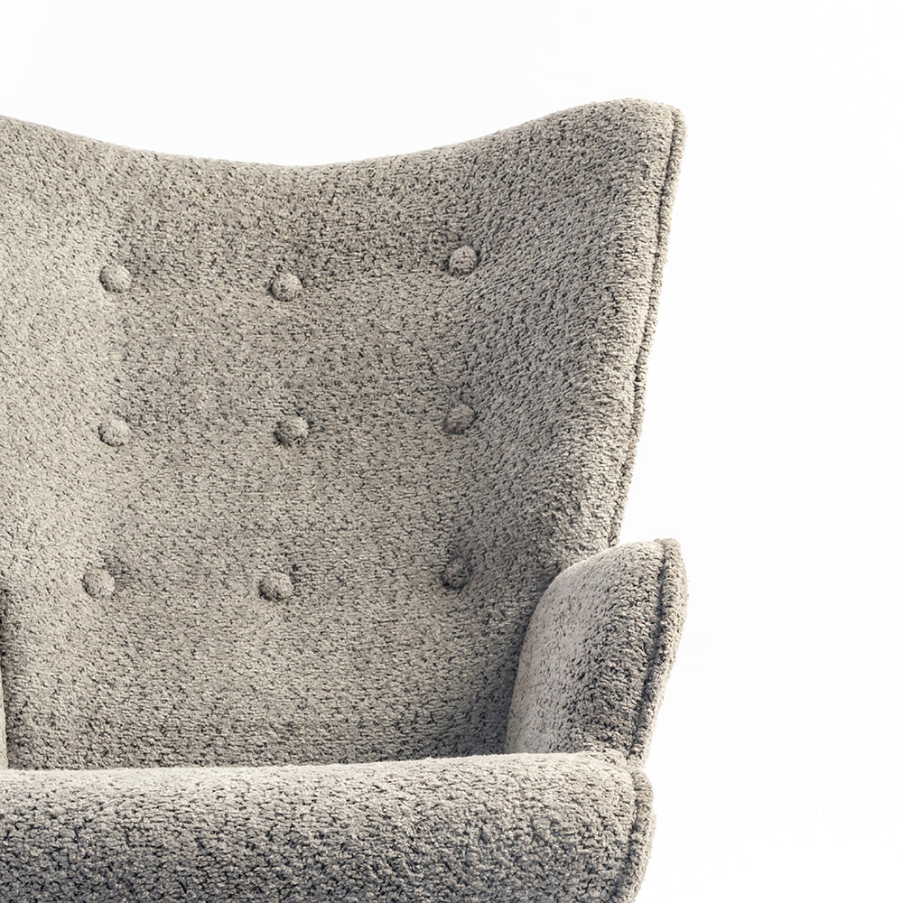 Nexora Prime Rocking Chair - Grey