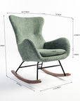 Lumetra Spark Rocking Chair - Green