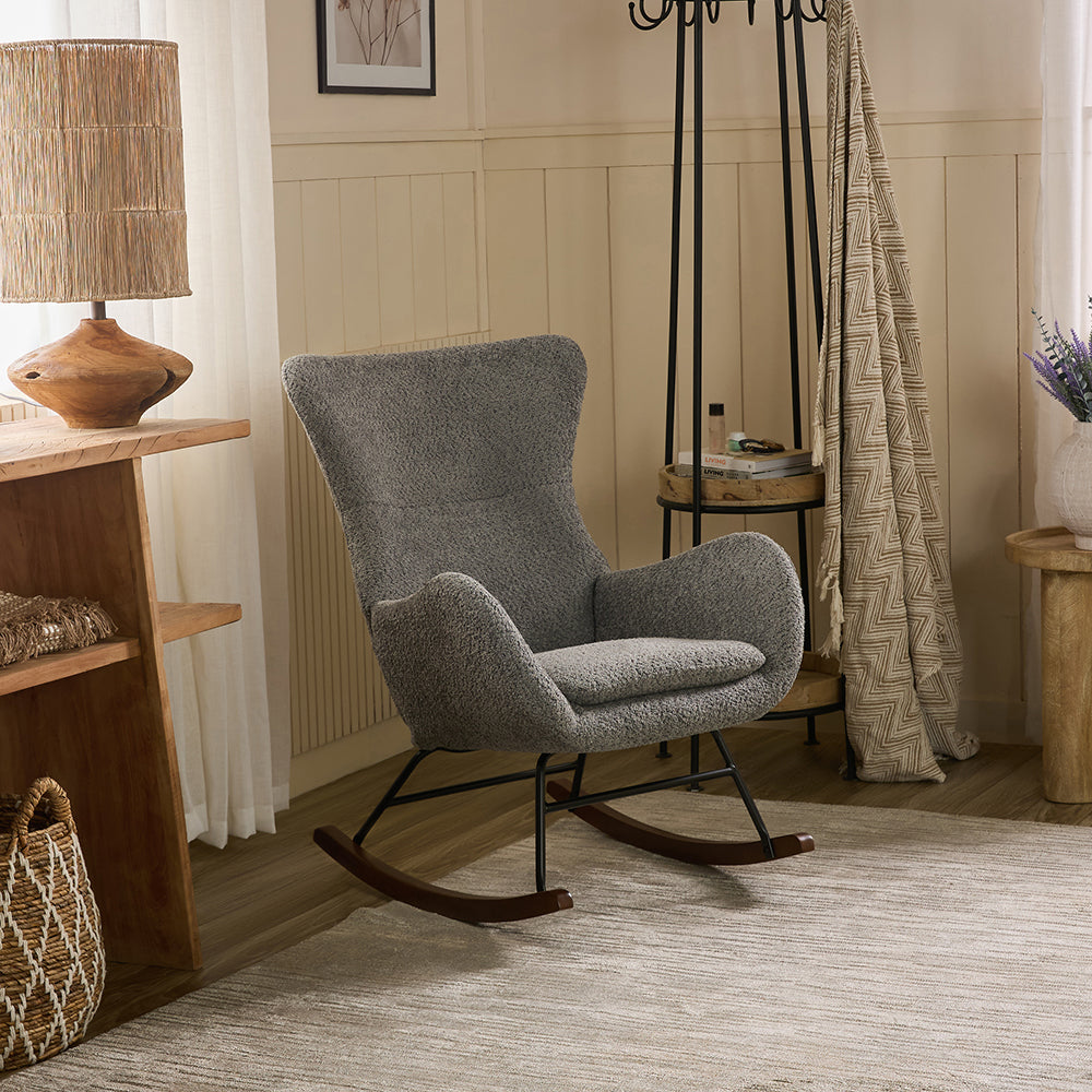 Lumetra Spark Rocking Chair - Grey