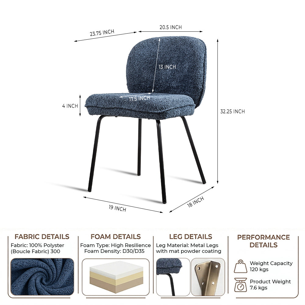 Quantuva Flow Dining Chair
