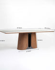 Veltria Core 8 Seater Dining Table