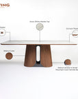 Veltria Core 8 Seater Dining Table