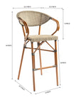 Riverlyn Drift Outdoor Bar Chair