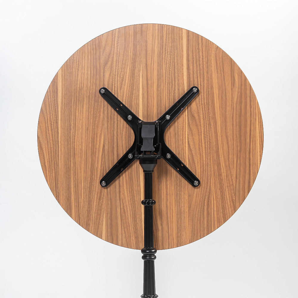 Emberfield Glow Aluminium Restaurant Table - Brown - Large