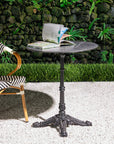 Emberfield Glow Aluminium Restaurant Table - Black