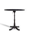 Emberfield Glow Aluminium Restaurant Table - Black