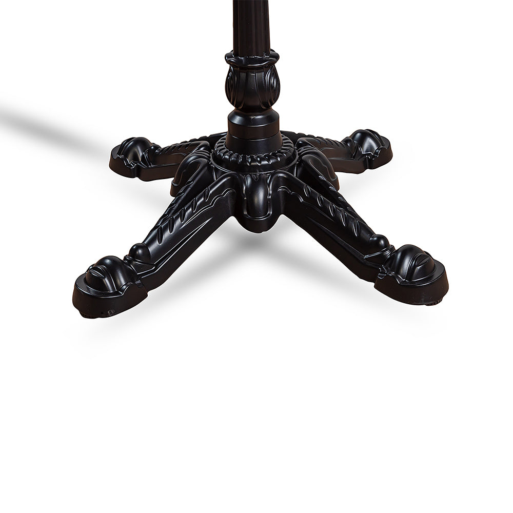 Emberfield Glow Aluminium Restaurant Table - Black