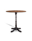 Emberfield Glow Aluminium Restaurant Table - Brown