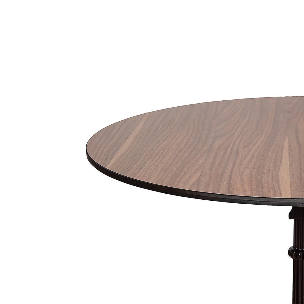 Emberfield Glow Aluminium Restaurant Table - Brown