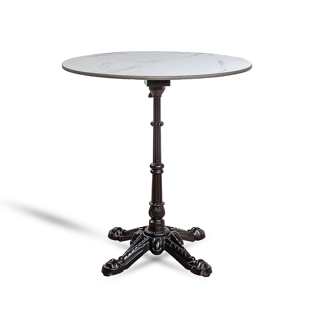 Emberfield Glow Aluminium Restaurant Table - White