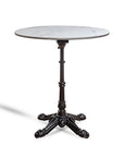 Emberfield Glow Aluminium Restaurant Table - White