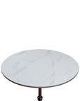 Emberfield Glow Aluminium Restaurant Table - White