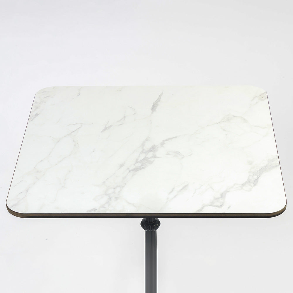 Driftora Breeze Aluminium Restaurant Table - White - Medium