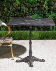Driftora Breeze Aluminium Restaurant Table - Black