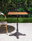 Driftora Breeze Aluminium Restaurant Table - Brown