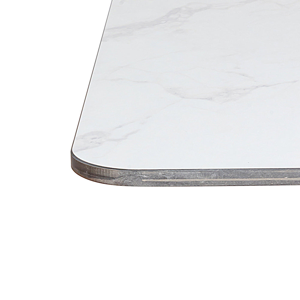 Driftora Breeze Aluminium Restaurant Table - White