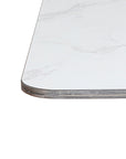 Driftora Breeze Aluminium Restaurant Table - White