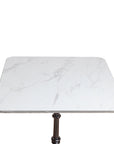 Driftora Breeze Aluminium Restaurant Table - White