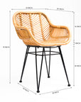 Breeze Rattan Semi Outdoor Chair