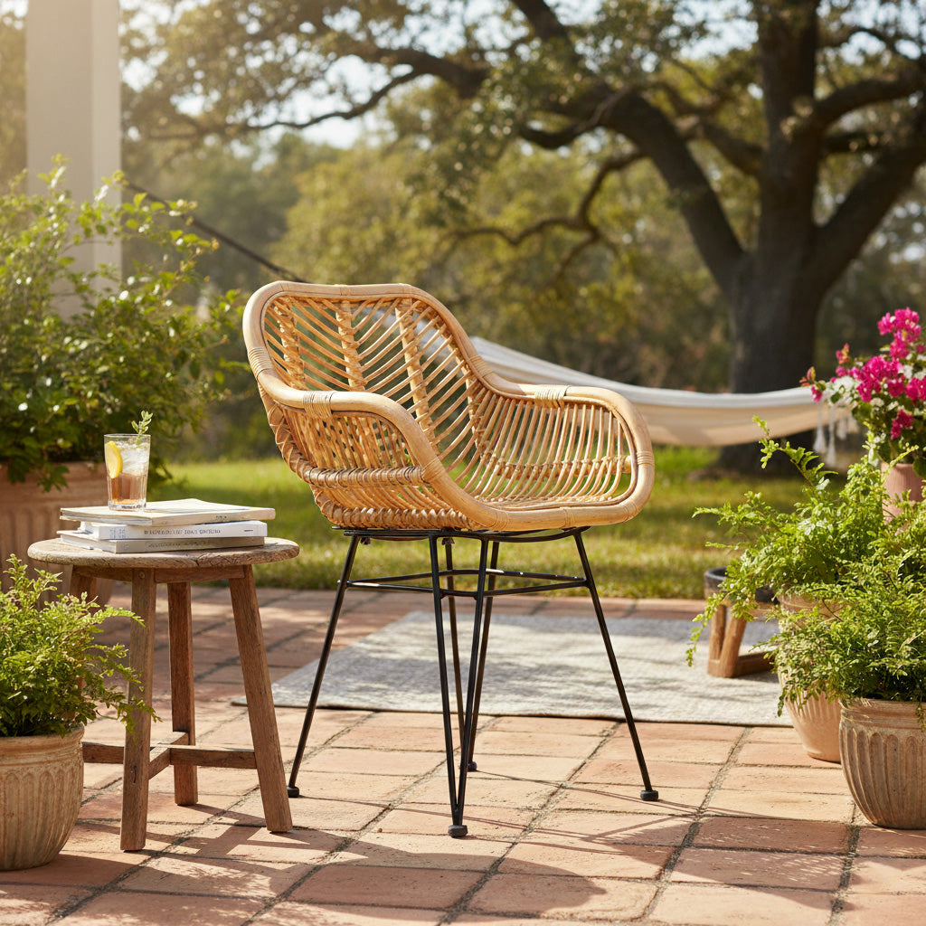 Breeze Rattan Semi Outdoor Chair