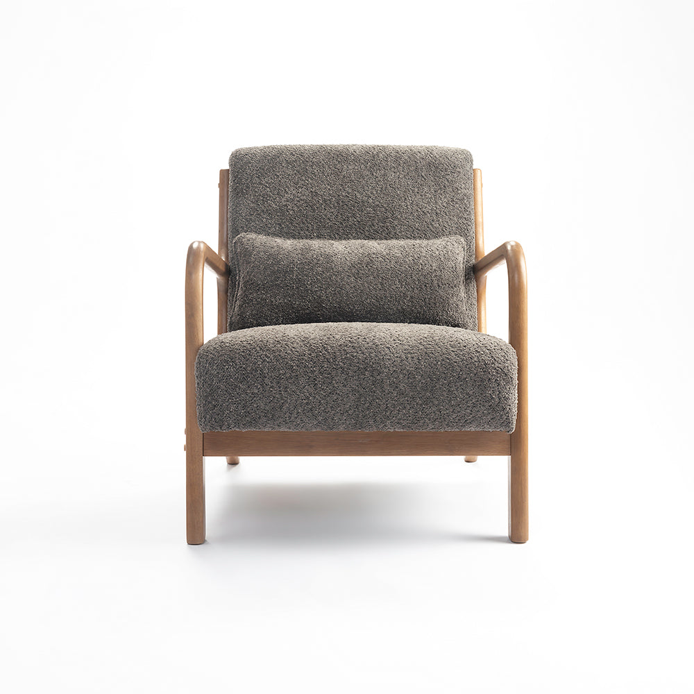 Blue Betty Arm Chair - Grey