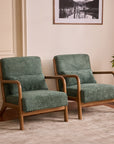 Blue Betty Arm Chair - Green