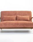 Roxanne 2 seater Sofa - Rose Brown
